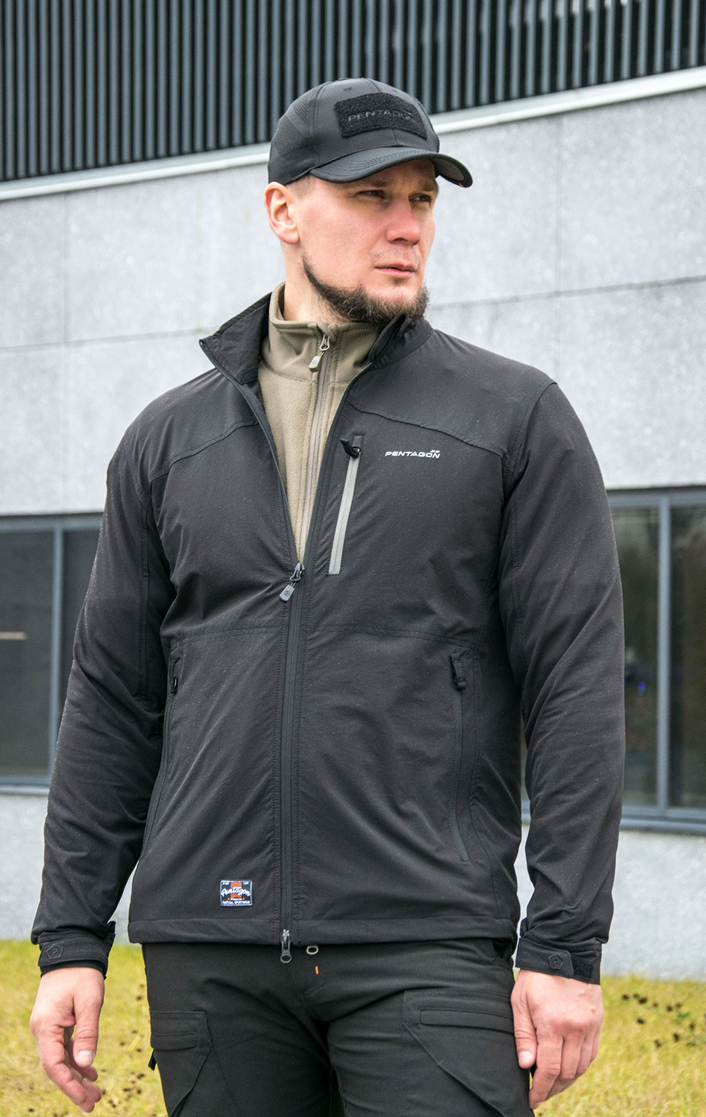 Ветровка Pentagon ELITE LIGHT(FLEX) soft shell black 08044 