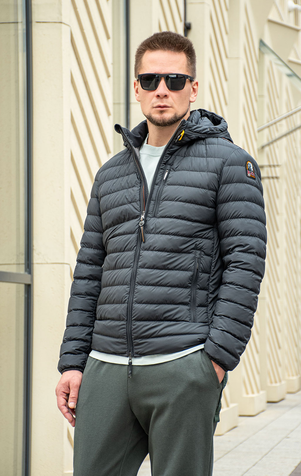 Куртка-пуховик лёгкая PARAJUMPERS LAST MINUTE SS 26 black 