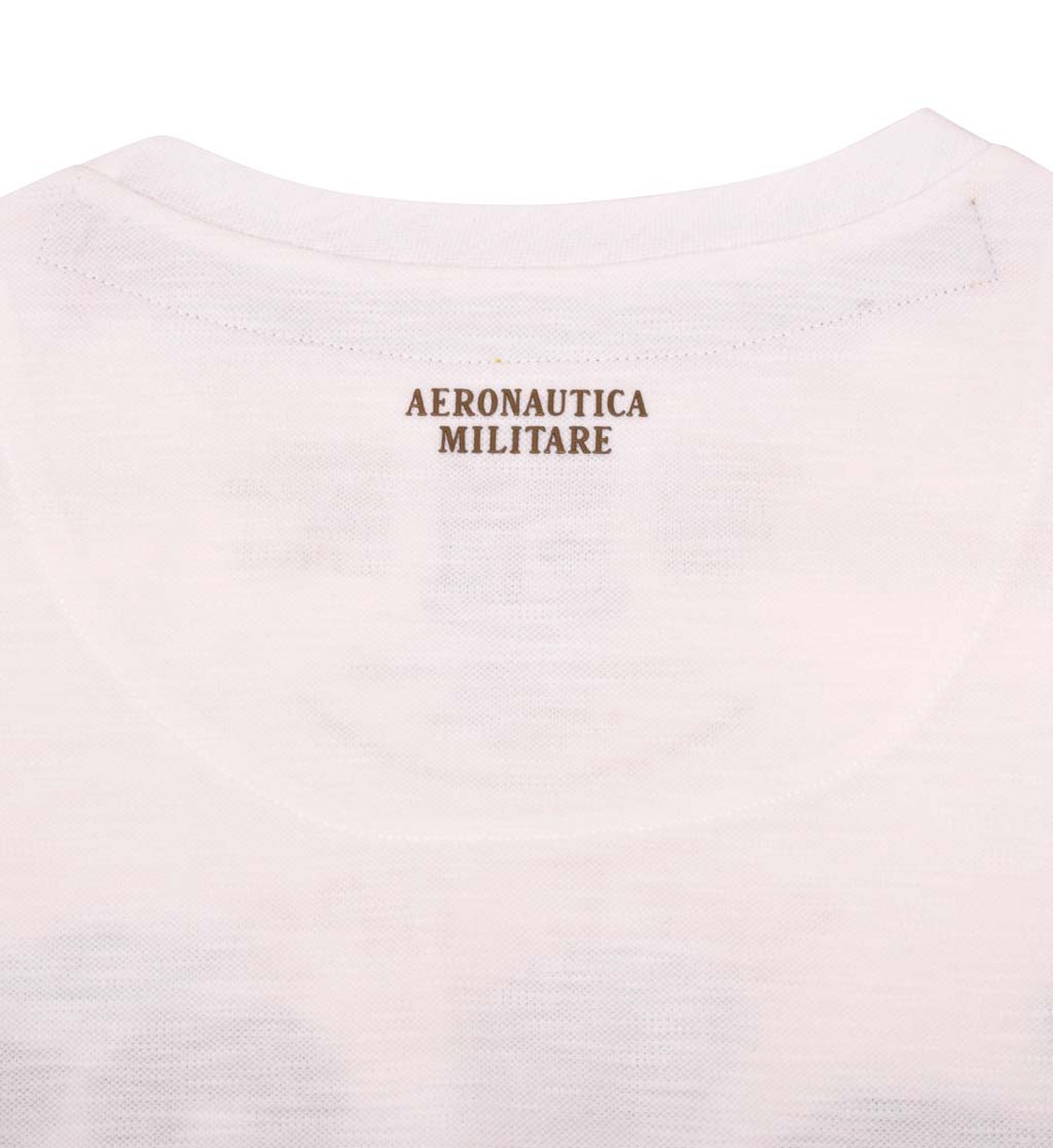 Женская футболка AERONAUTICA MILITARE SS 20/TR bianco (TS 1750) 