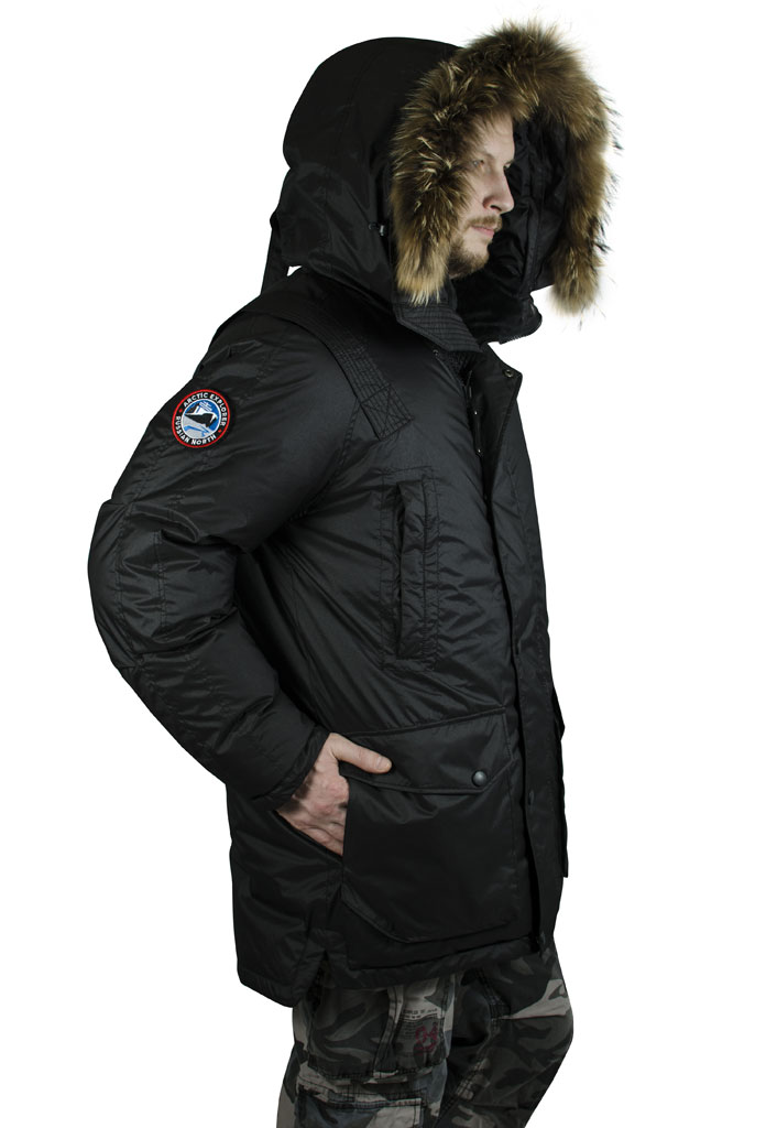 Куртка-аляска ARCTIC EXPLORER MIR-1 black 