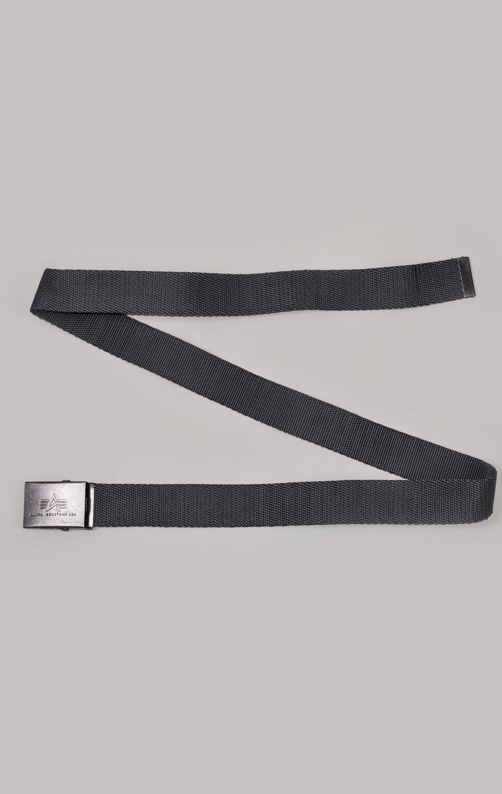 Ремень брючный ALPHA INDUSTRIES HEAVY DUTY BELT 4 cm rep. grey 