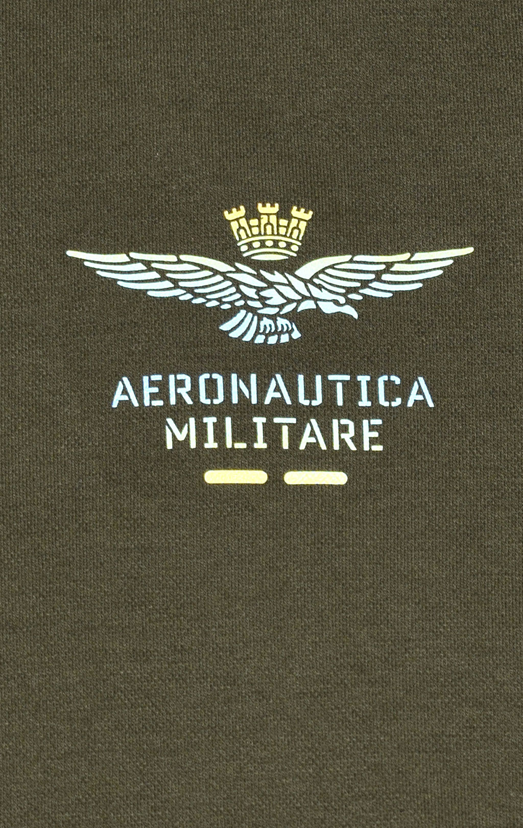 Футболка AERONAUTICA MILITARE SS 21/TR verde scuro (TS 1847) 