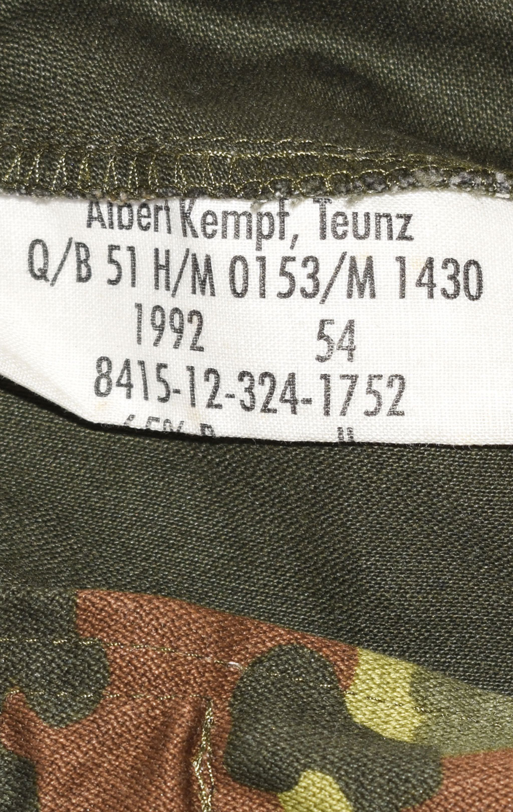 Кепка танковая flecktarn Германия