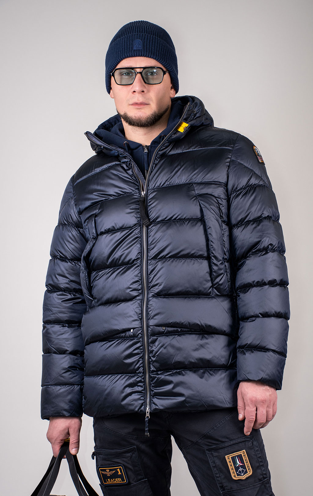 Куртка-пуховик PARAJUMPERS ROLPH FW 24/25 blue navy 