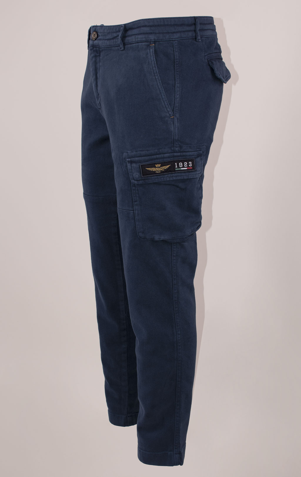 Брюки-карго AERONAUTICA MILITARE плотные FW 24/25/TR dark blue (PA 1613) 