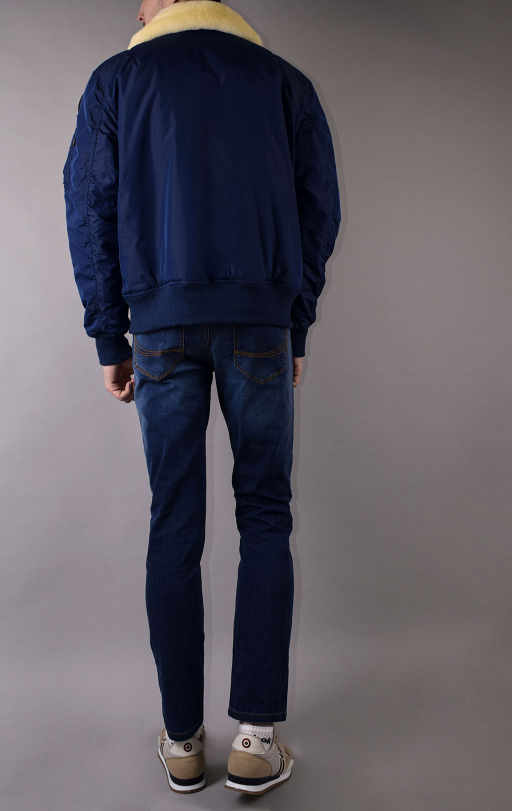 Куртка-пилот ALPHA INDUSTRIES INJECTOR-III AIR FORCE new navy 