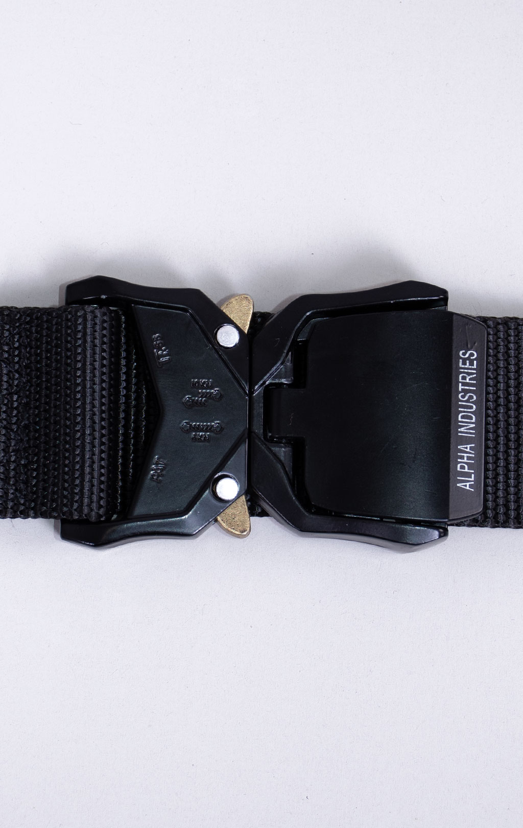 Ремень брючный ALPHA INDUSTRIES UTILITY BELT нейлон black 