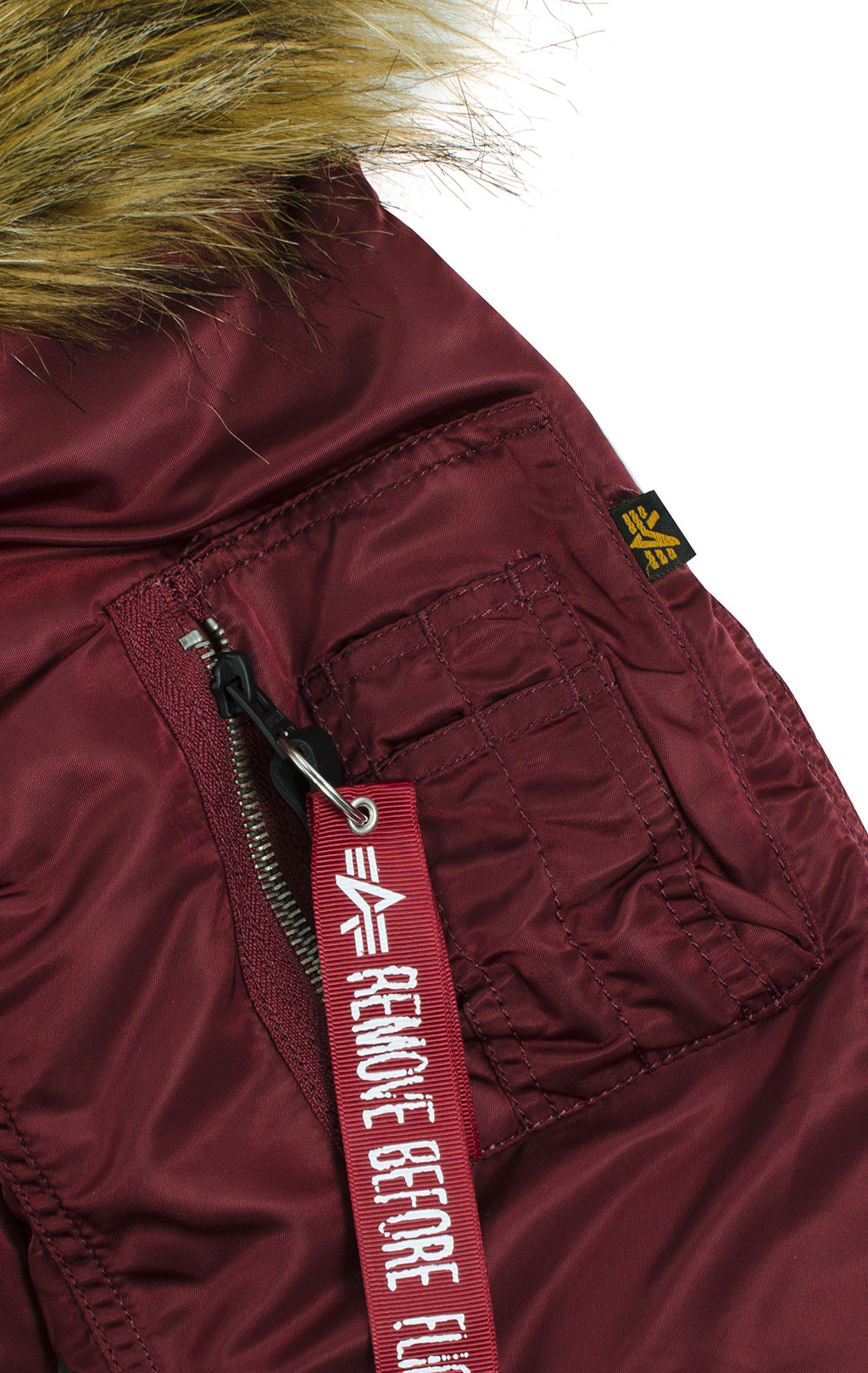 Аляска ALPHA INDUSTRIES VF 59 N-3B burgundy 