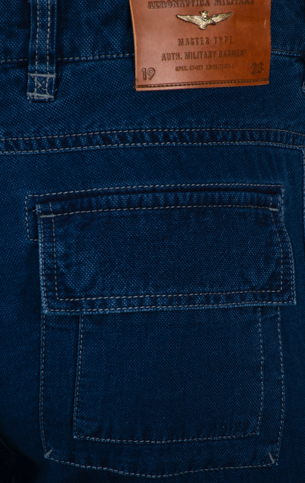 Джинсы-карго AERONAUTICA MILITARE ANTI-G SS 25 m/IN indigo (PA 1655) 