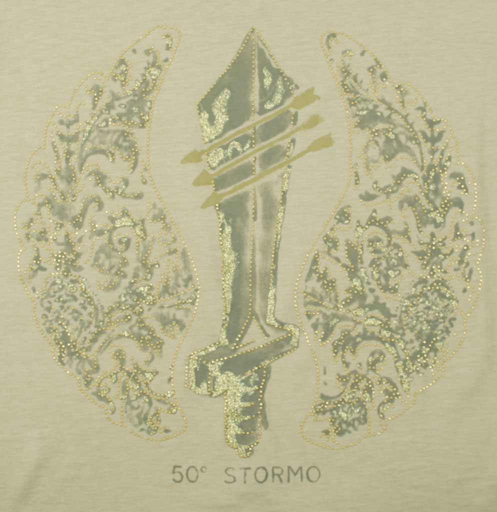 Женская футболка AERONAUTICA MILITARE sabbia (TS 1379) 