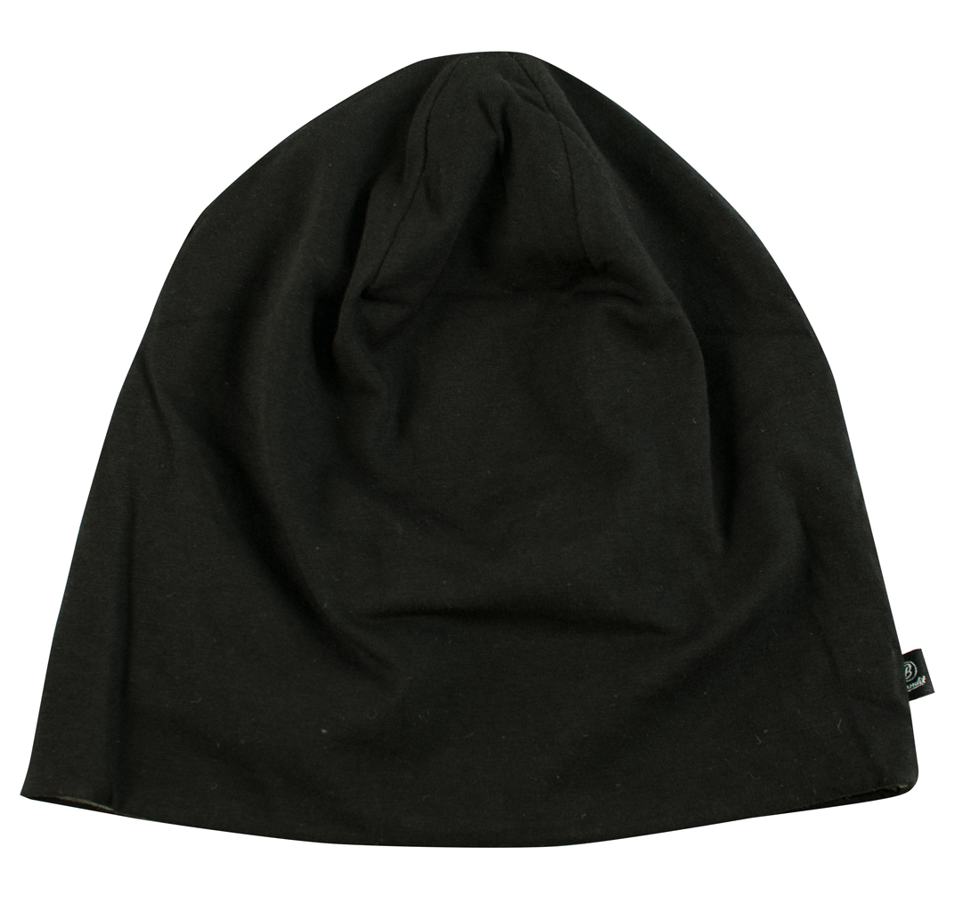 Шапка BRANDIT Jerseycap bicolor хлопок black antrazit 