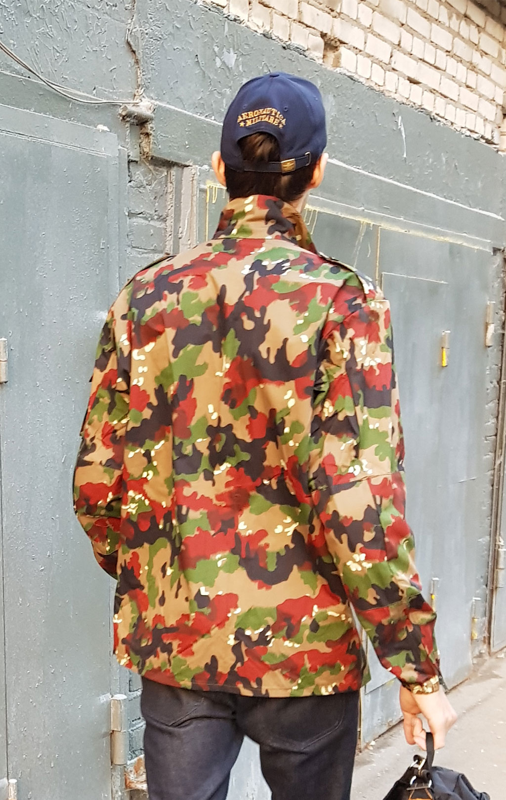 Китель полевой лёгкий camo б/у Швейцария