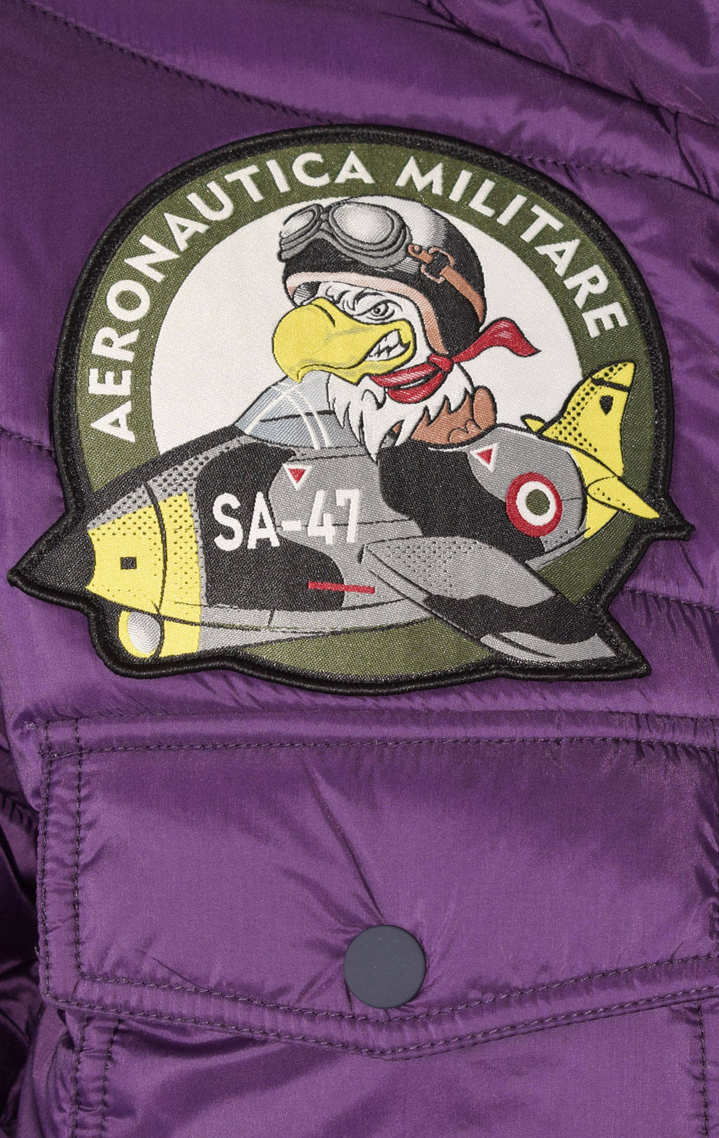 Женская куртка AERONAUTICA MILITARE FW 23/24 m/CN viola (AB 2119) 