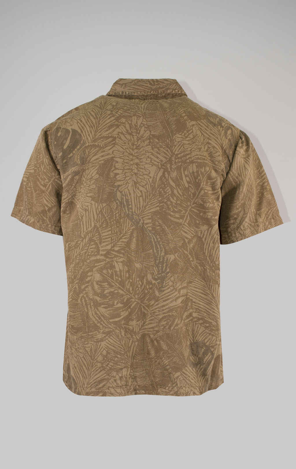 Рубашка ALPHA INDUSTRIES BOTANIC JUNGLE CAMO SS SHIRT SS 25 m brown botanic jungle camo 