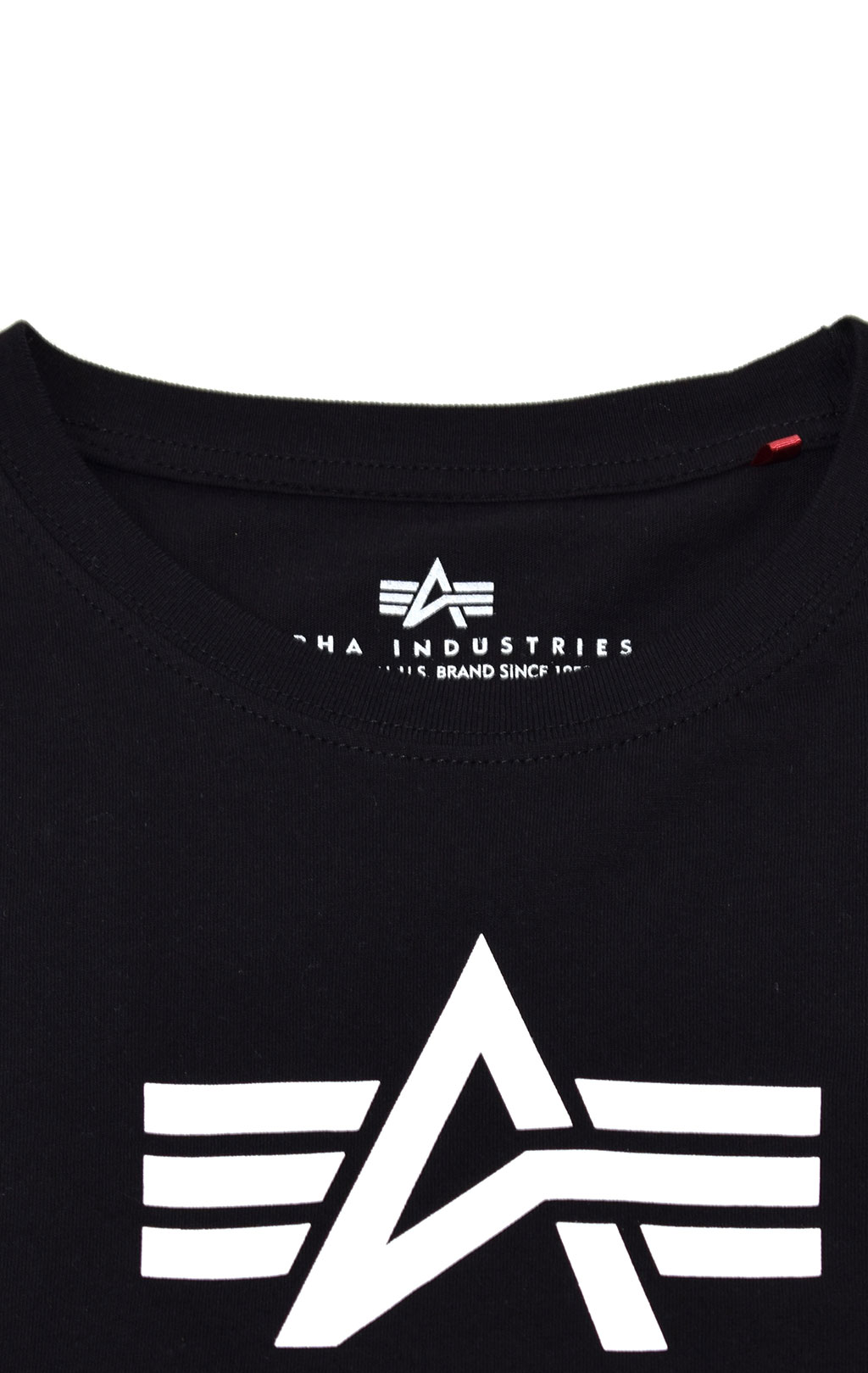 Детская футболка ALPHA INDUSTRIES BASIC T black 