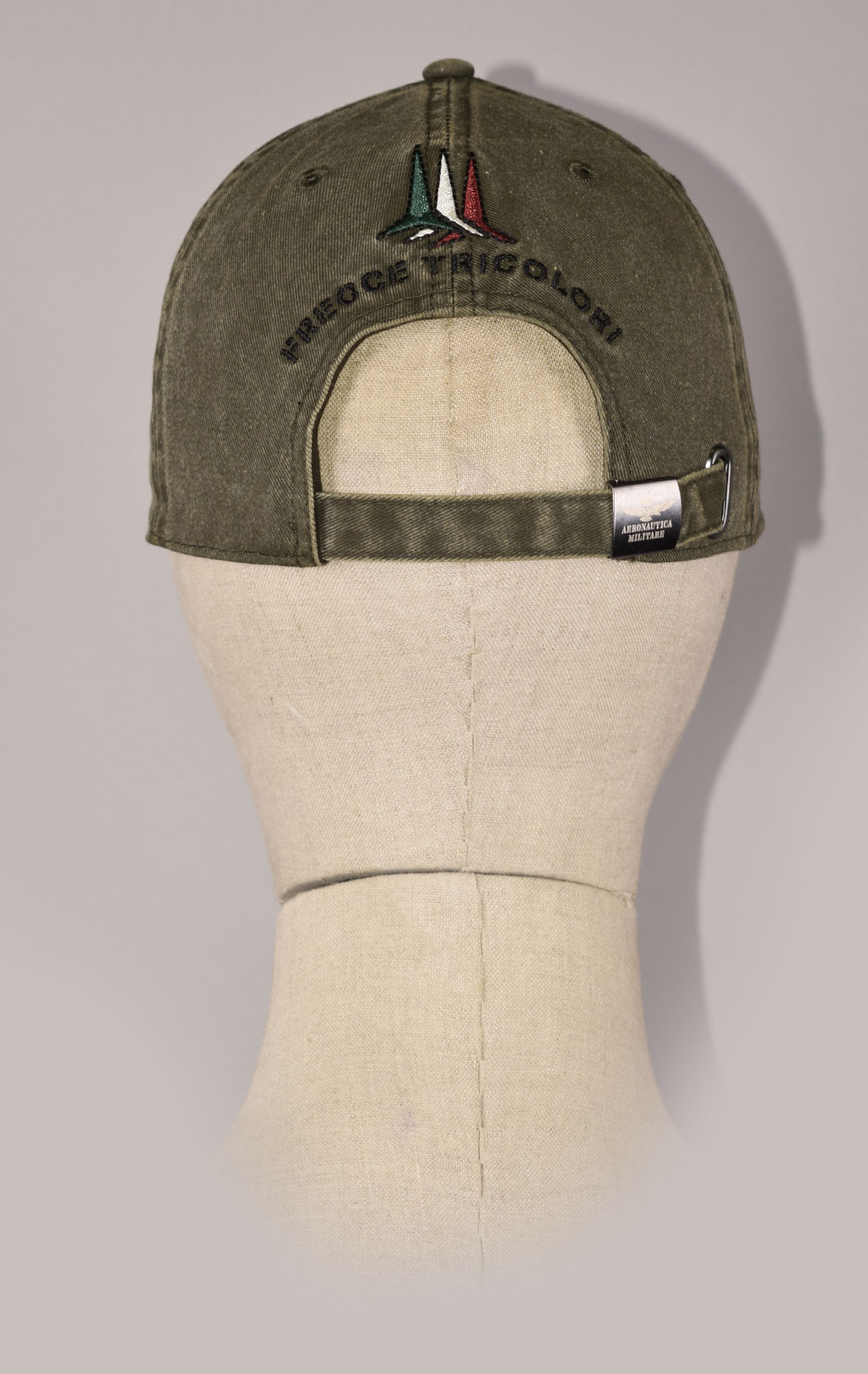 Бейсболка AERONAUTICA MILITARE FW 22/23/CN verde militare (HA 1120)