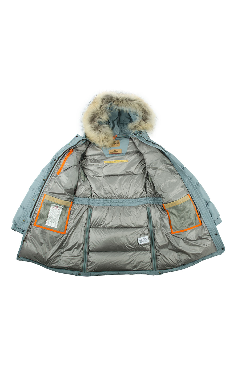 Женский пуховик PARAJUMPERS HARRASEEKET green blue 