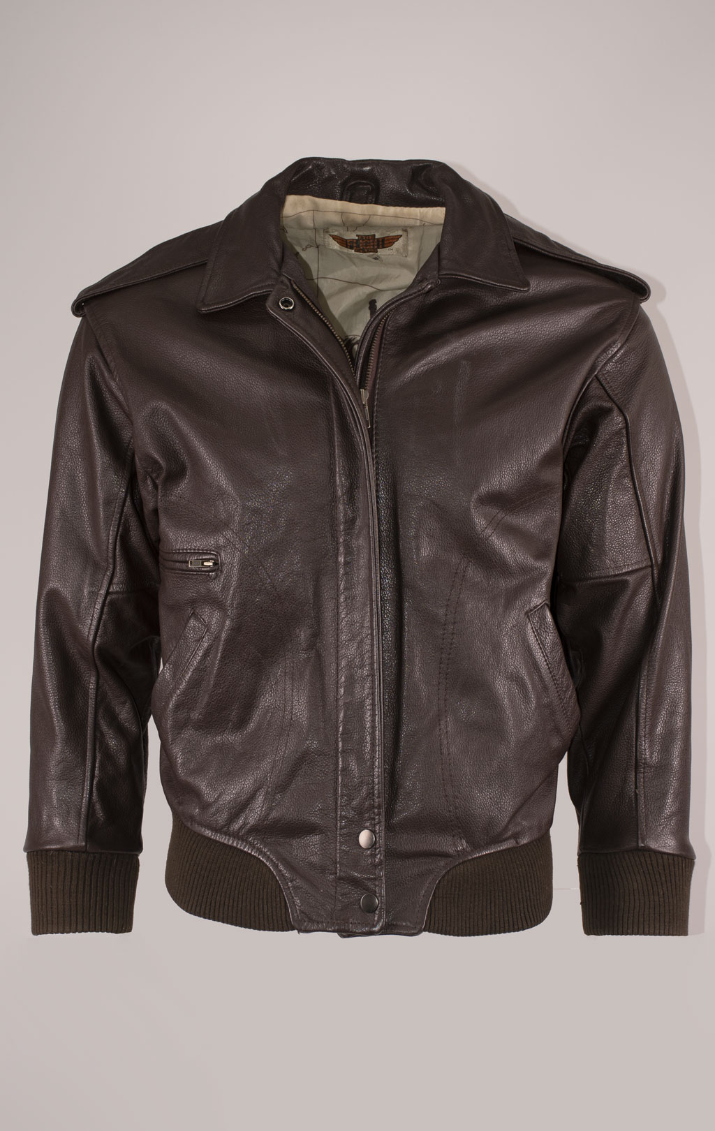 Куртка THE FLIGHT CLUB кожа brown б/у 
