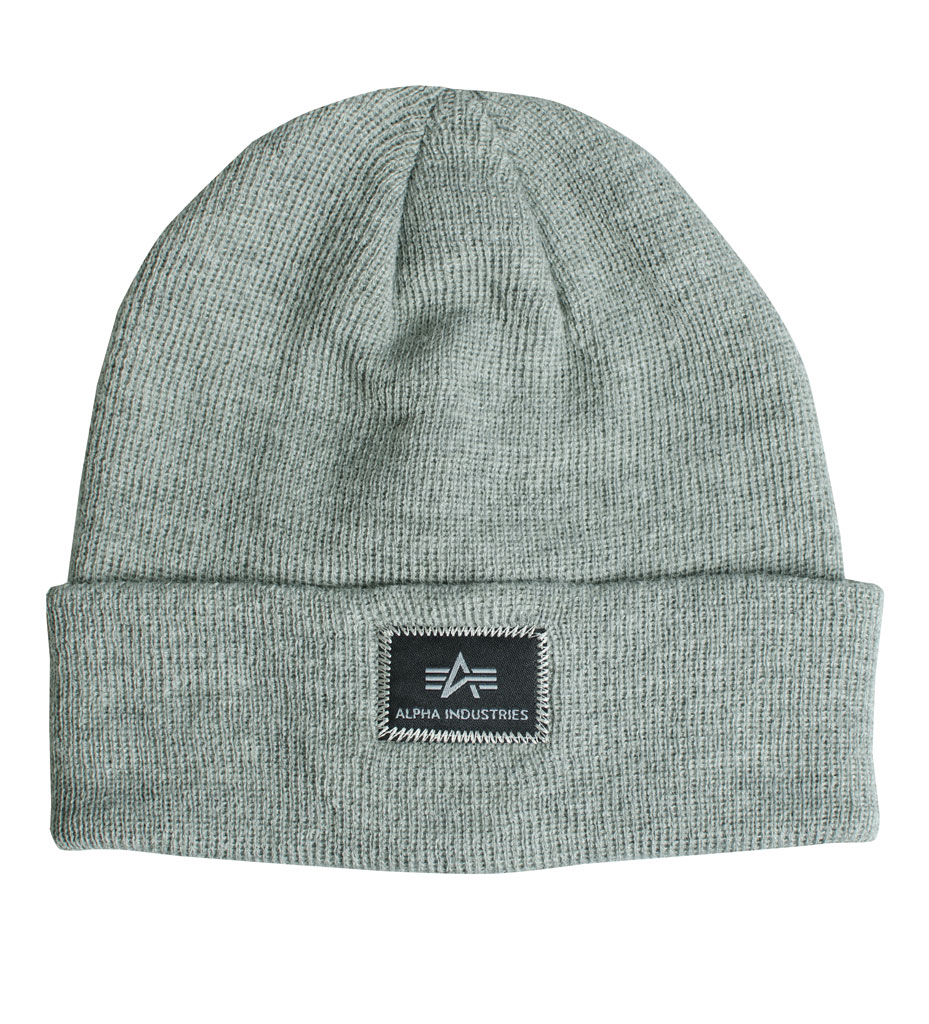 Шапочка ALPHA INDUSTRIES X-FIT BEANIE grey heather Шапочка ALPHA INDUSTRIES X-FIT BEANIE grey heather