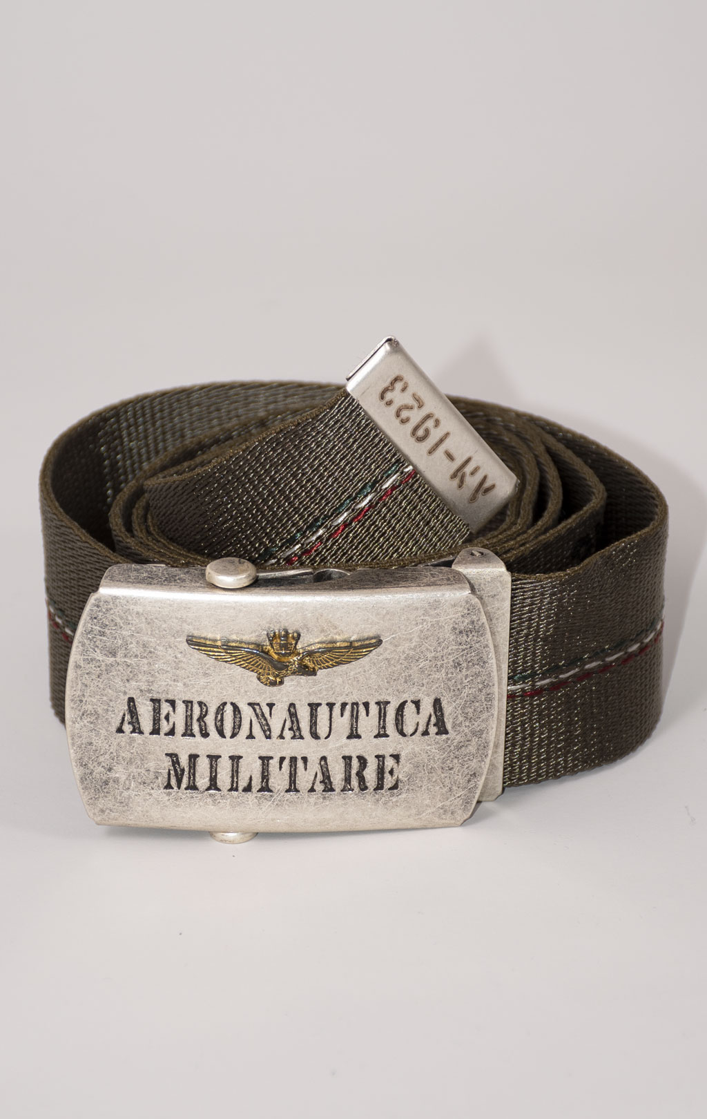 Ремень тканевый AERONAUTICA MILITARE SS 24/IT dark khaki (CI 304) 