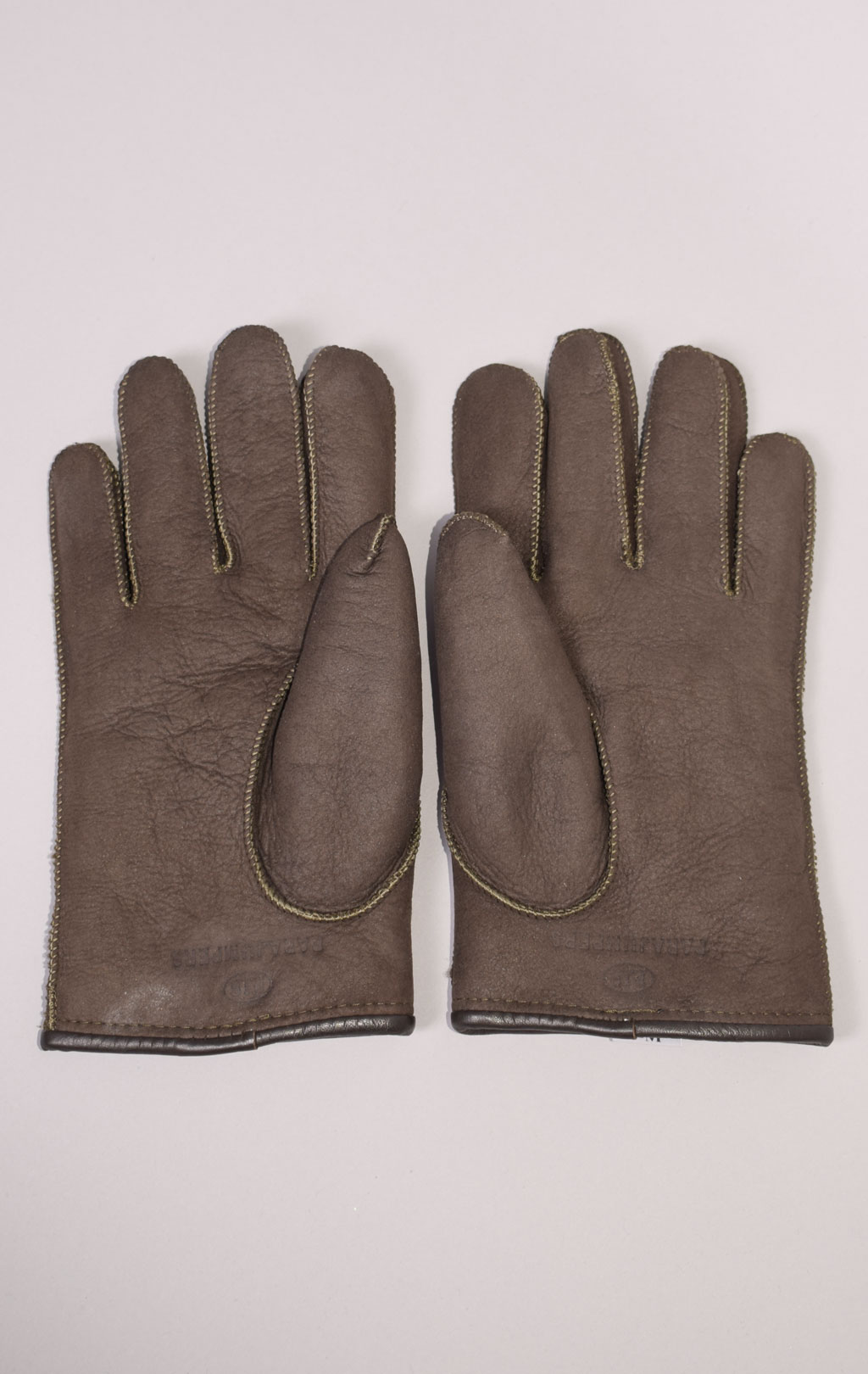 Перчатки PARAJUMPERS SHEARLING GLOVES овчина FW 23/24 tabacco 