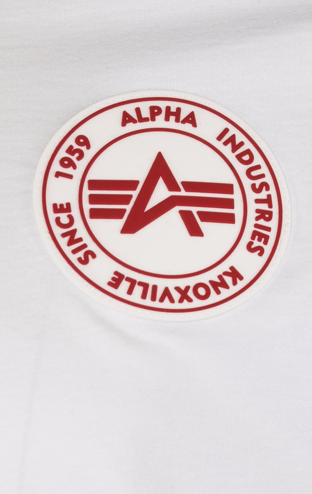 Футболка ALPHA INDUSTRIES RBF BACK STRIPE T white 