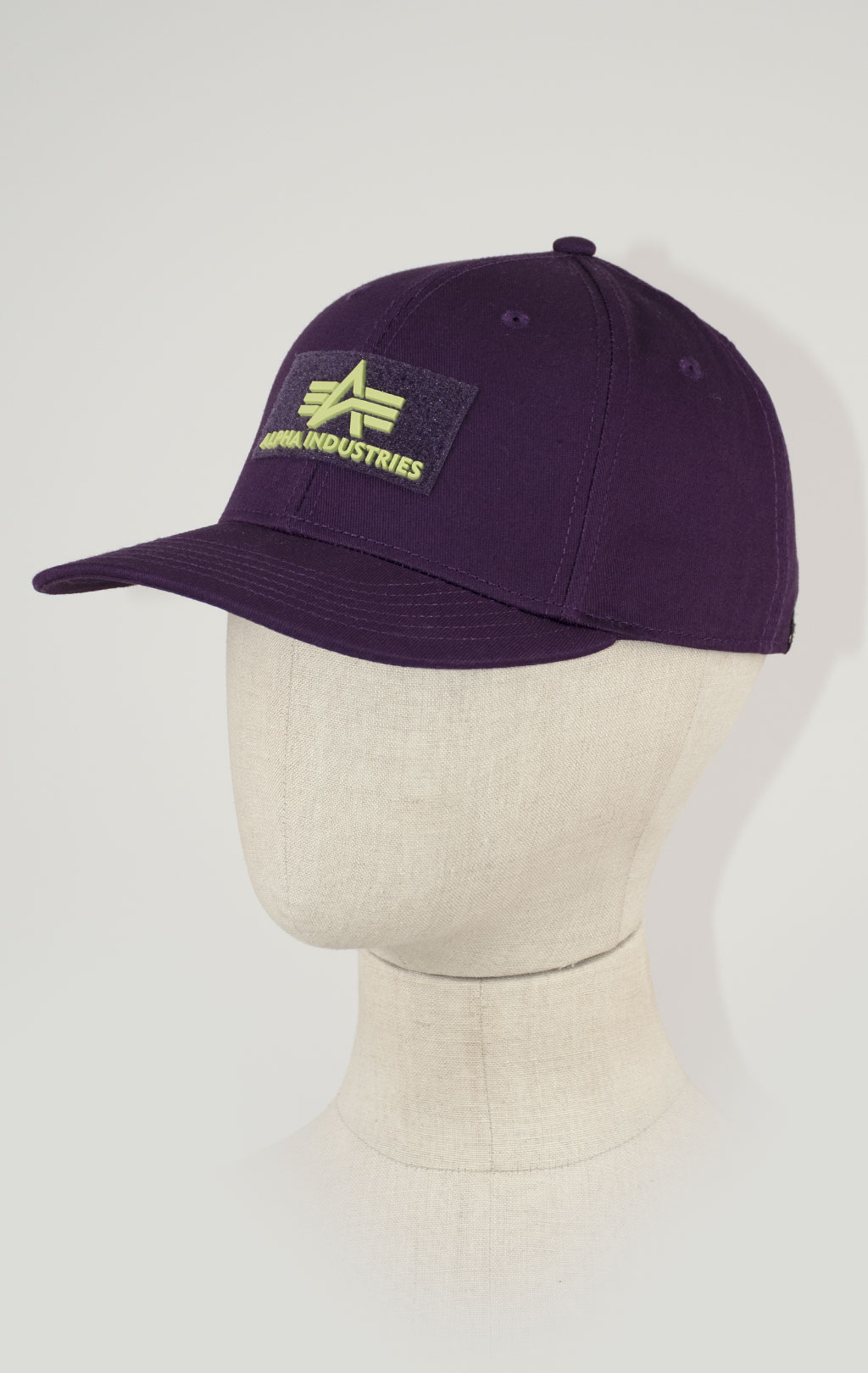 Бейсболка ALPHA INDUSTRIES VELCRO CAP II plum 