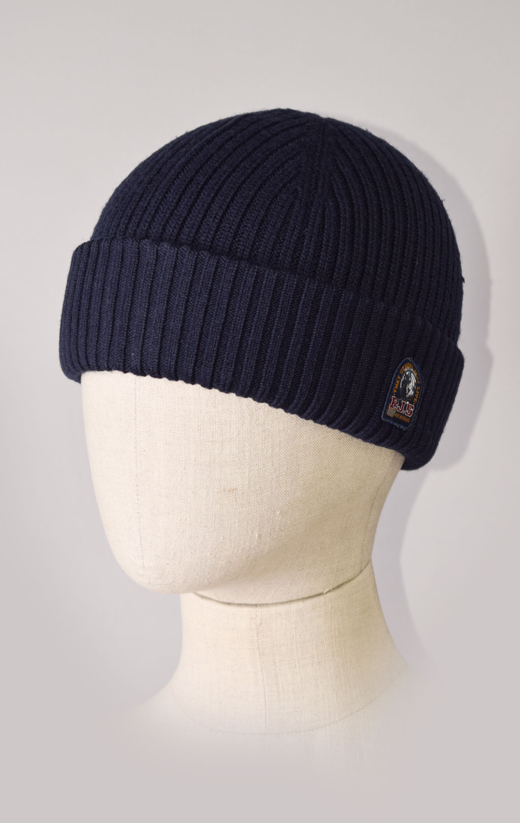 Шапка вязаная PARAJUMPERS RIB HAT FW 23/24 navy 