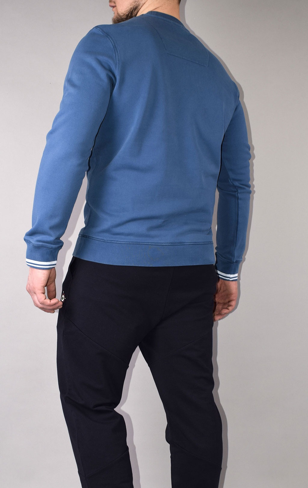 Свитшот AERONAUTICA MILITARE SS 21/IN azurro (FE 1575) 