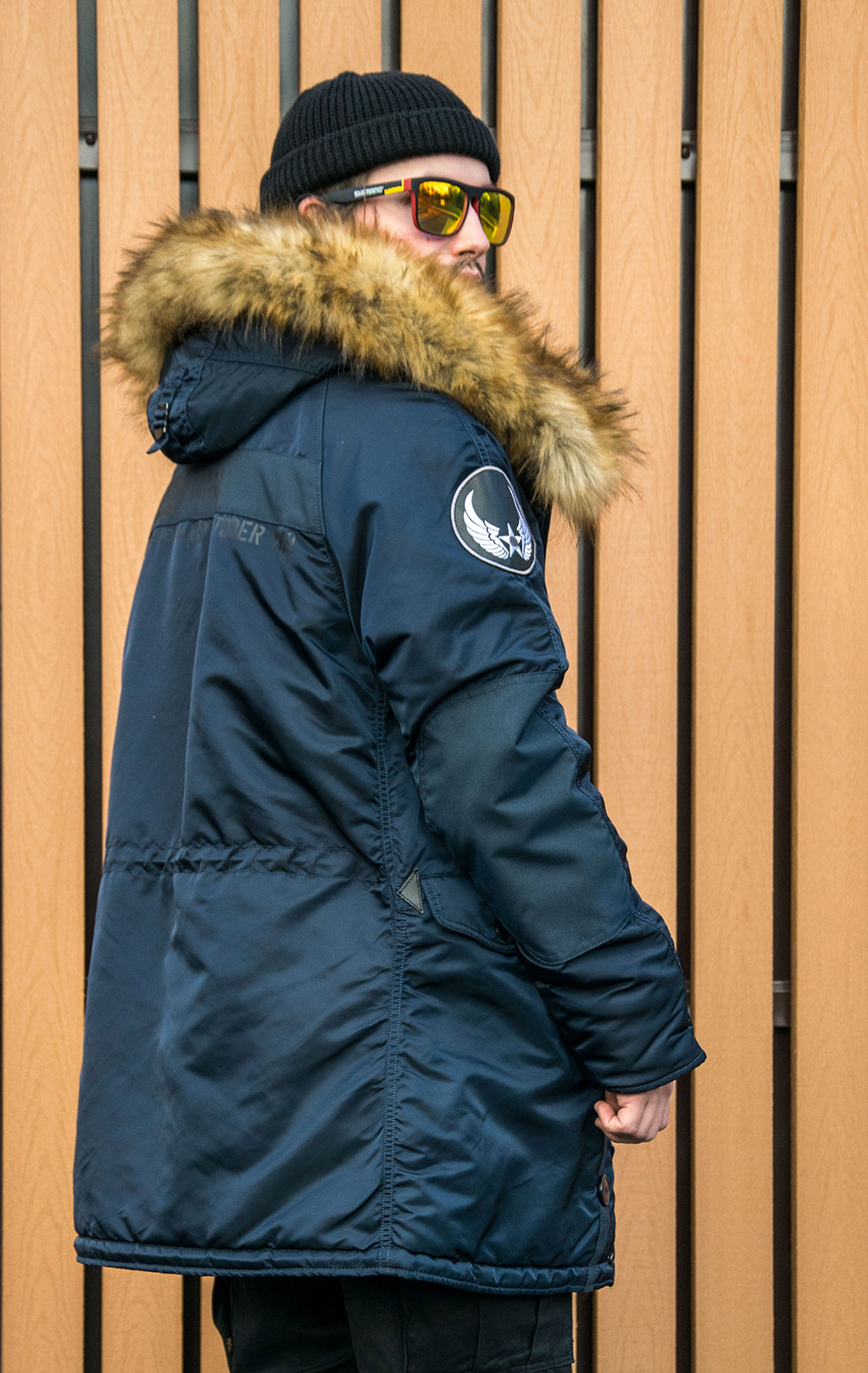 Аляска ALPHA INDUSTRIES AIRBORNE N-3B rep. blue 