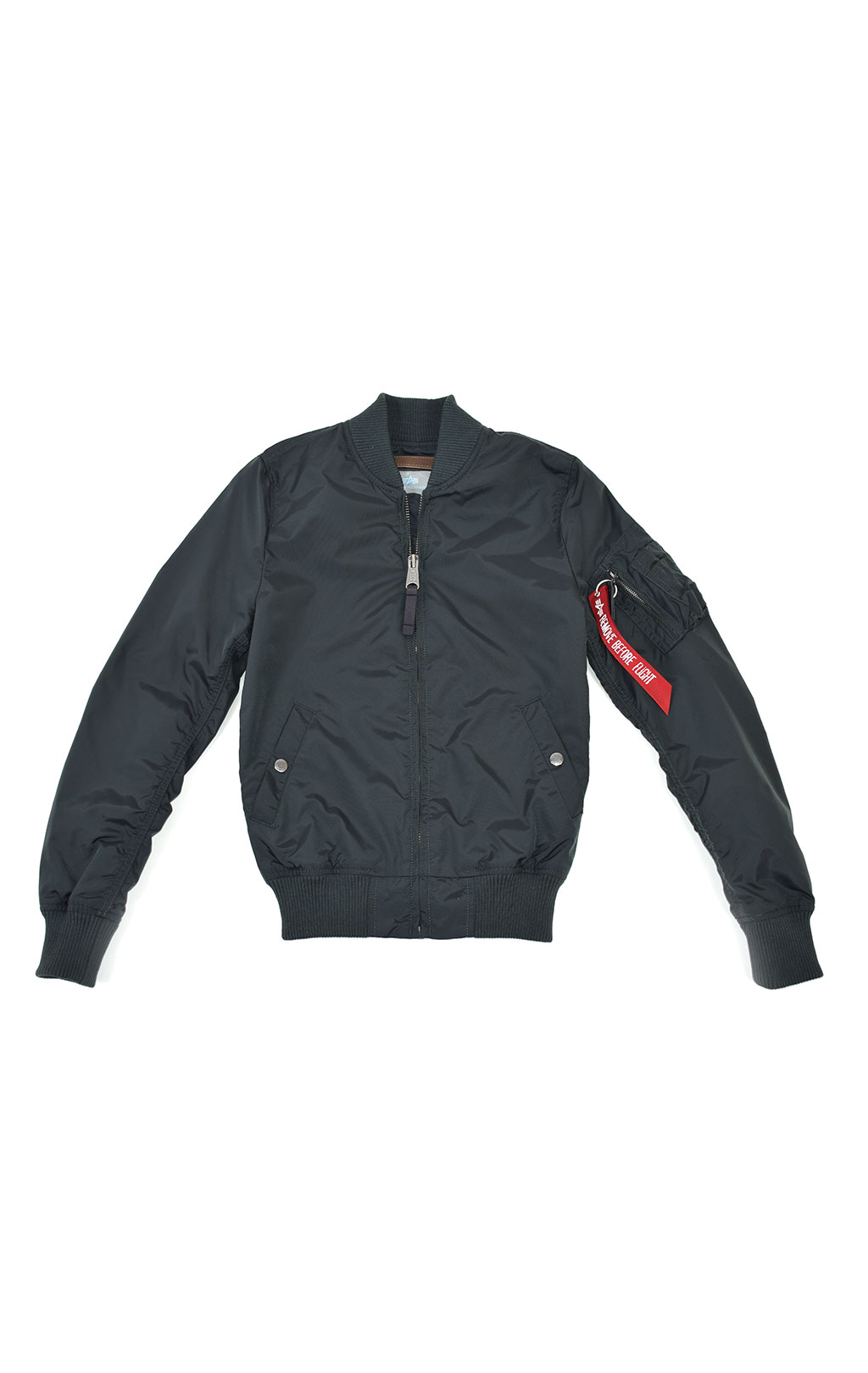 Женская ветровка-бомбер ALPHA INDUSTRIES TT MA-1 dark petrol 