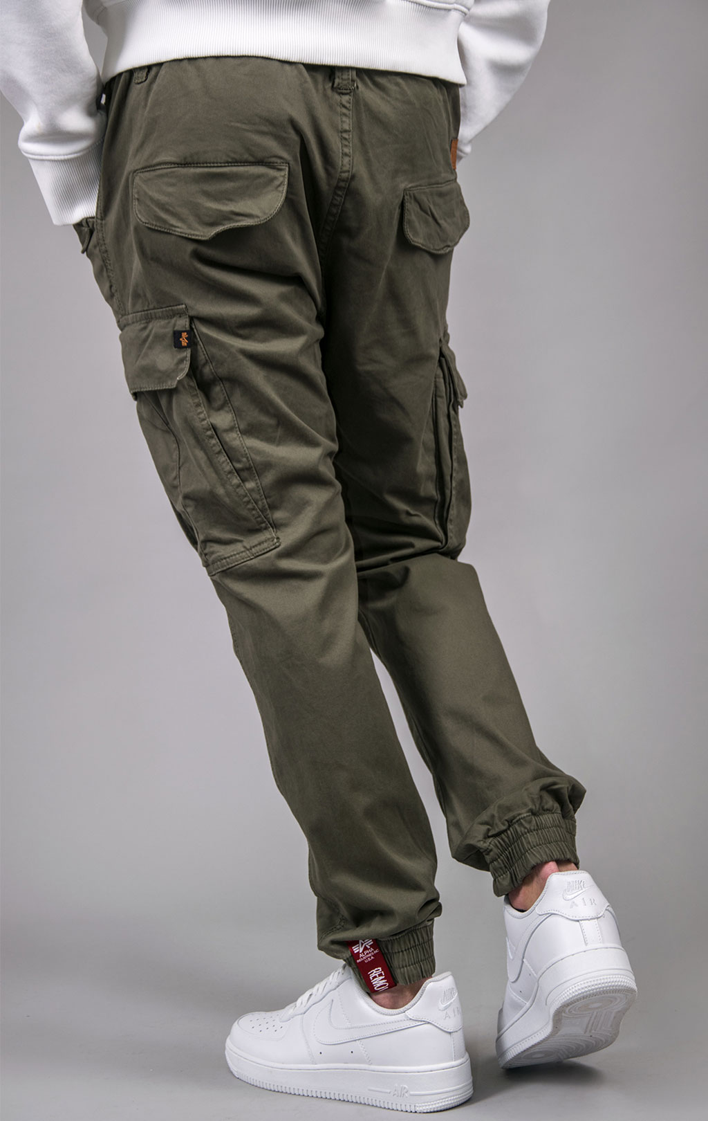 Брюки-карго ALPHA INDUSTRIES AIRMAN dark olive 