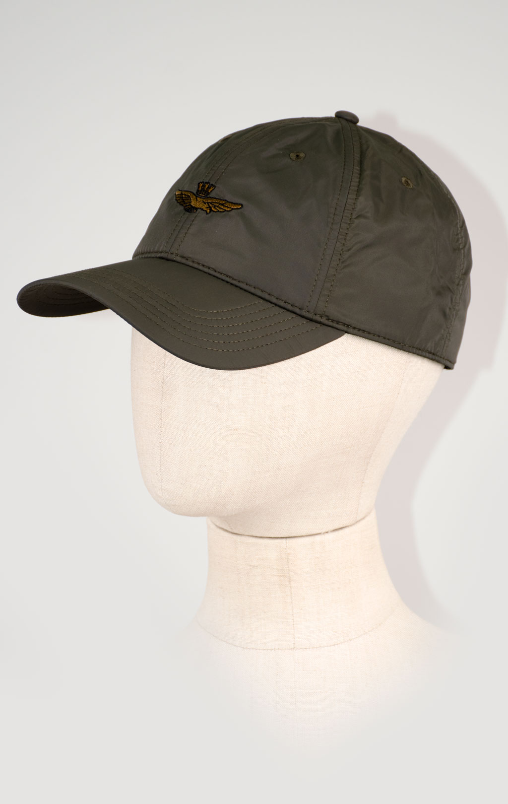 Бейсболка AERONAUTICA MILITARE нейлон FW 25/26/CN dark olive (HA 1230) 