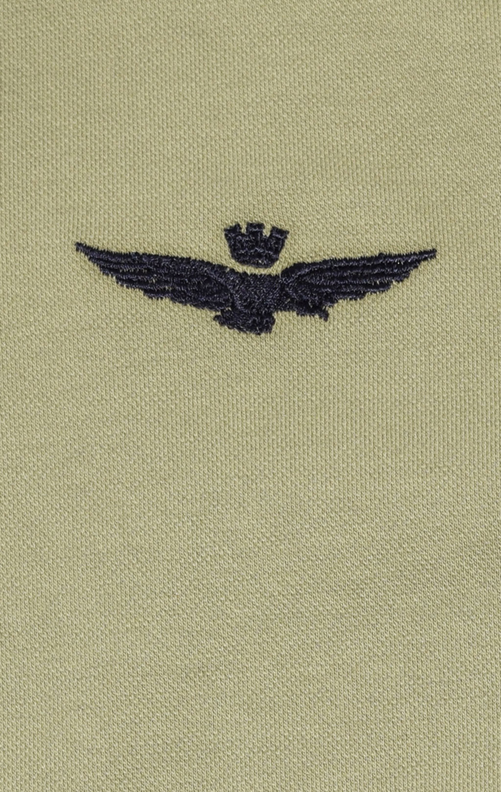 Футболка-поло AERONAUTICA MILITARE SS 21/TR green (PO 1517)