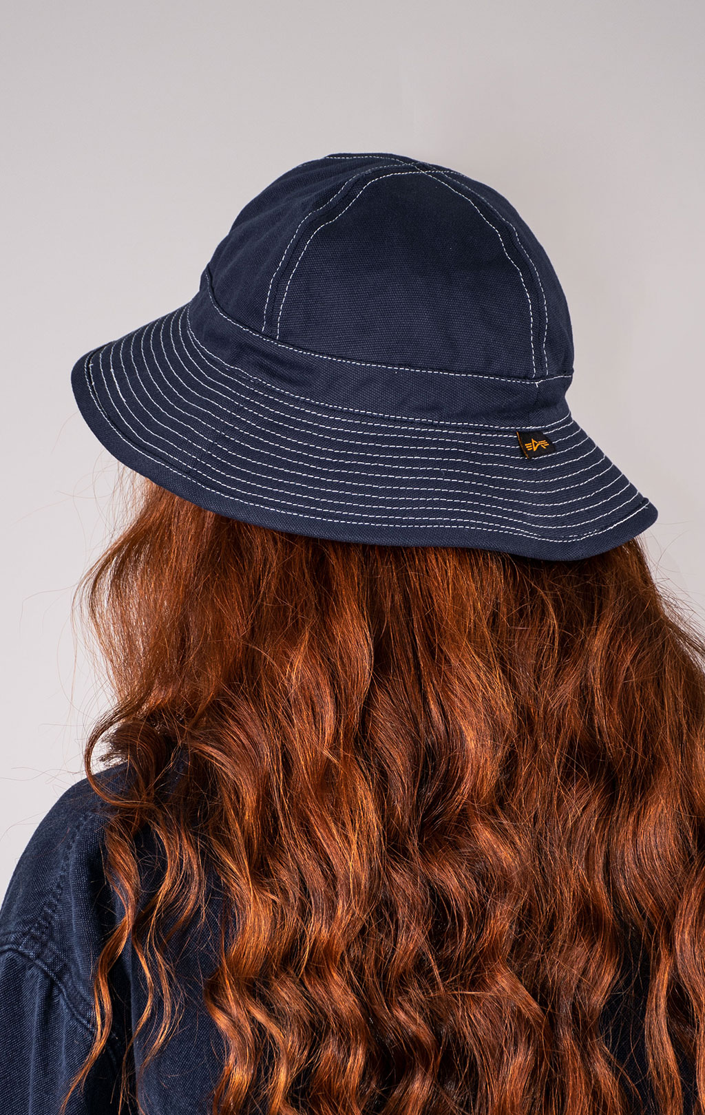 Панама ALPHA INDUSTRIES DAISY MAE HAT SS 24 replica blue 