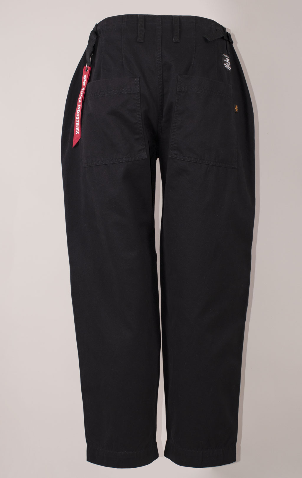 Женские брюки-карго ALPHA INDUSTRIES BARREL LEG PANT FW 24/25 black 