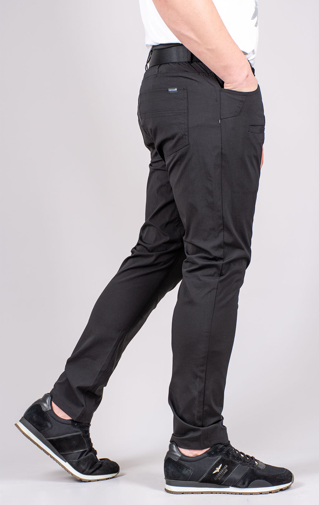 Брюки тактические Pentagon ROGUE TROPIC big size нейлон91%/эластан9% black 05065