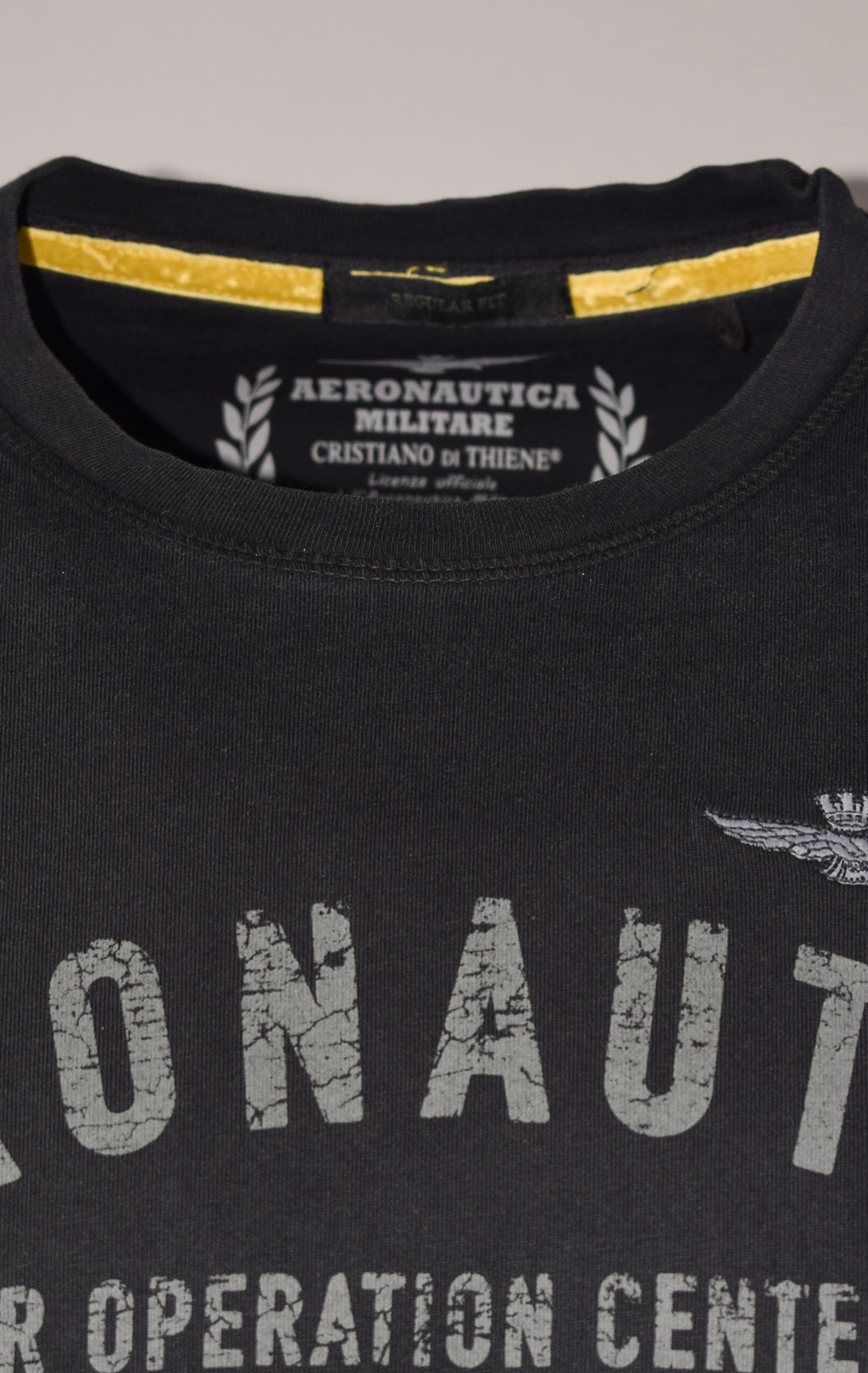 Футболка AERONAUTICA MILITARE FW 22/23/IN jet black (TS 2045) 