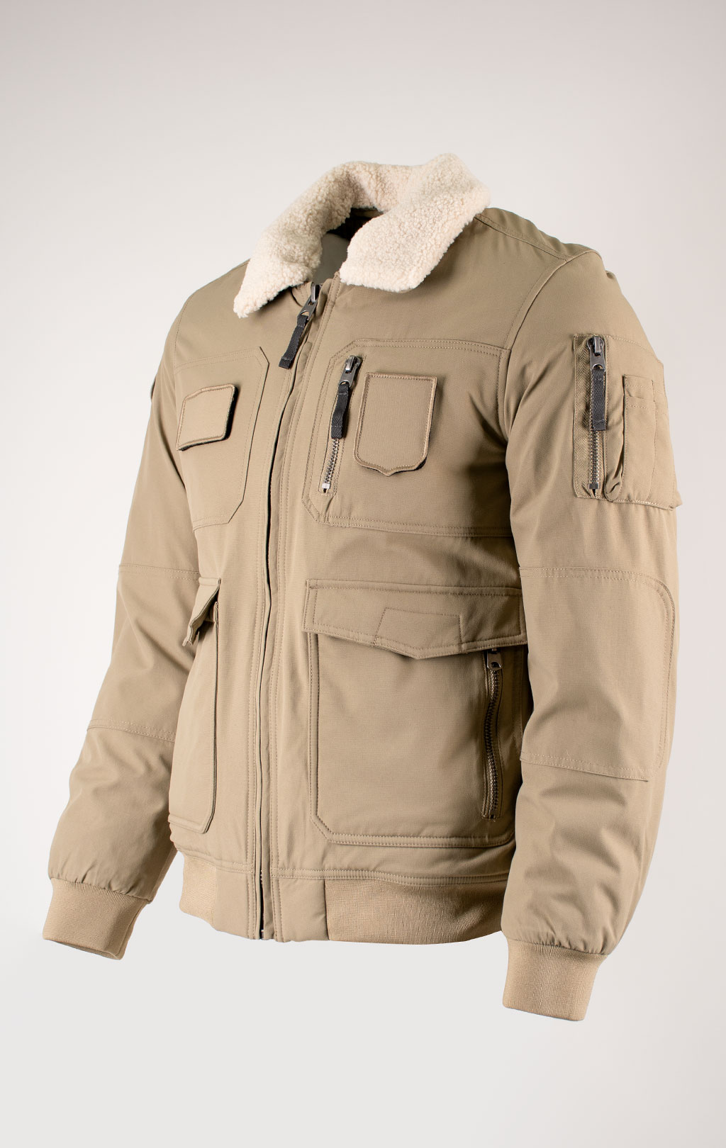Куртка-пилот AERONAUTICA MILITARE FW 25/26/BD colonial abbey (AB 3024) 
