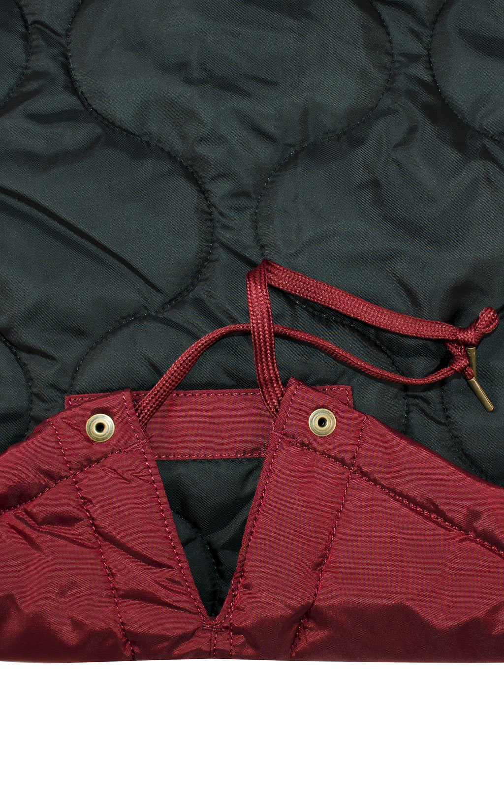 Женская куртка-парка ALPHA INDUSTRIES CW TT FISHTAIL burgundy 