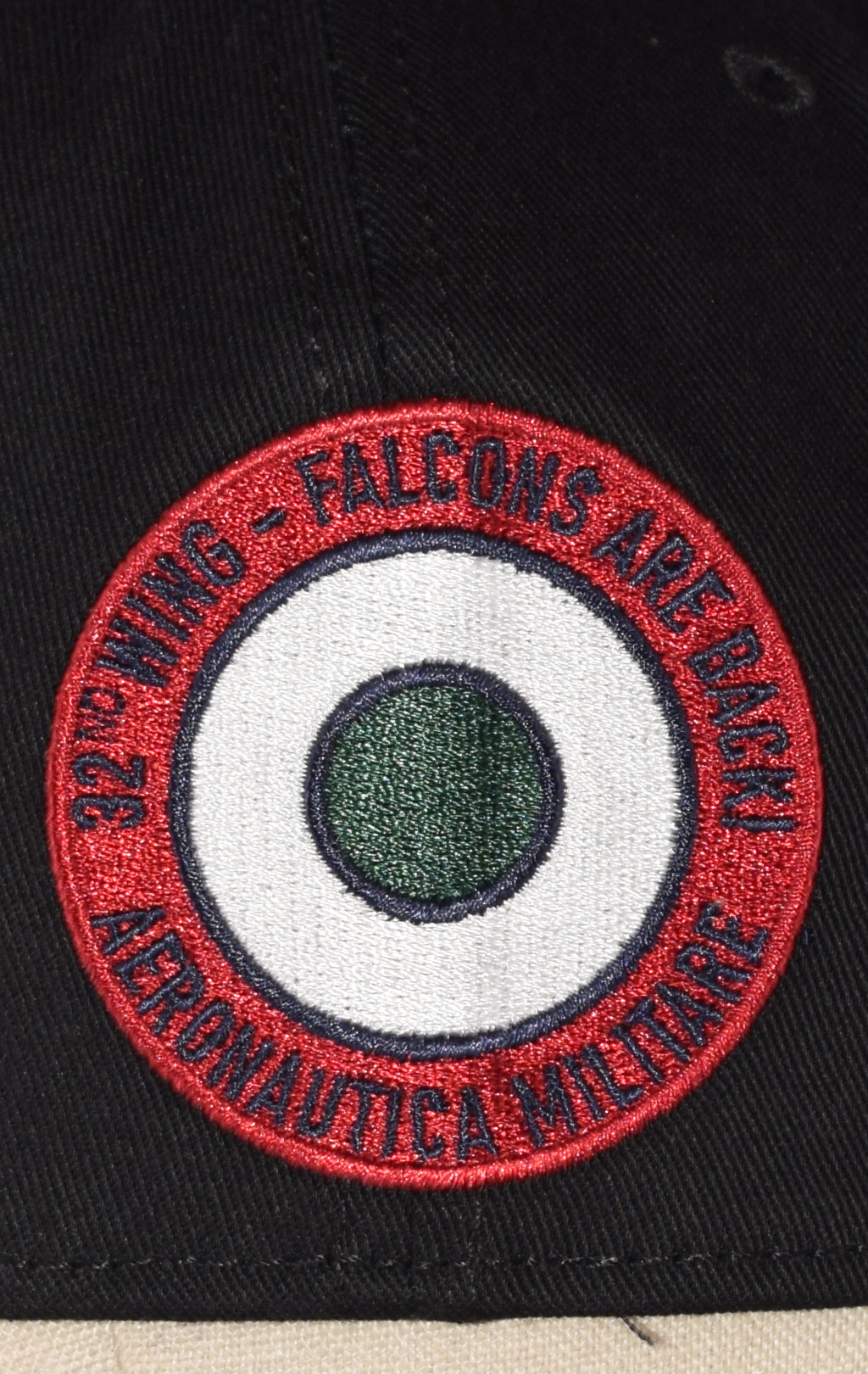 Бейсболка AERONAUTICA MILITARE FW 22/23/CN jet black (HA 1115)