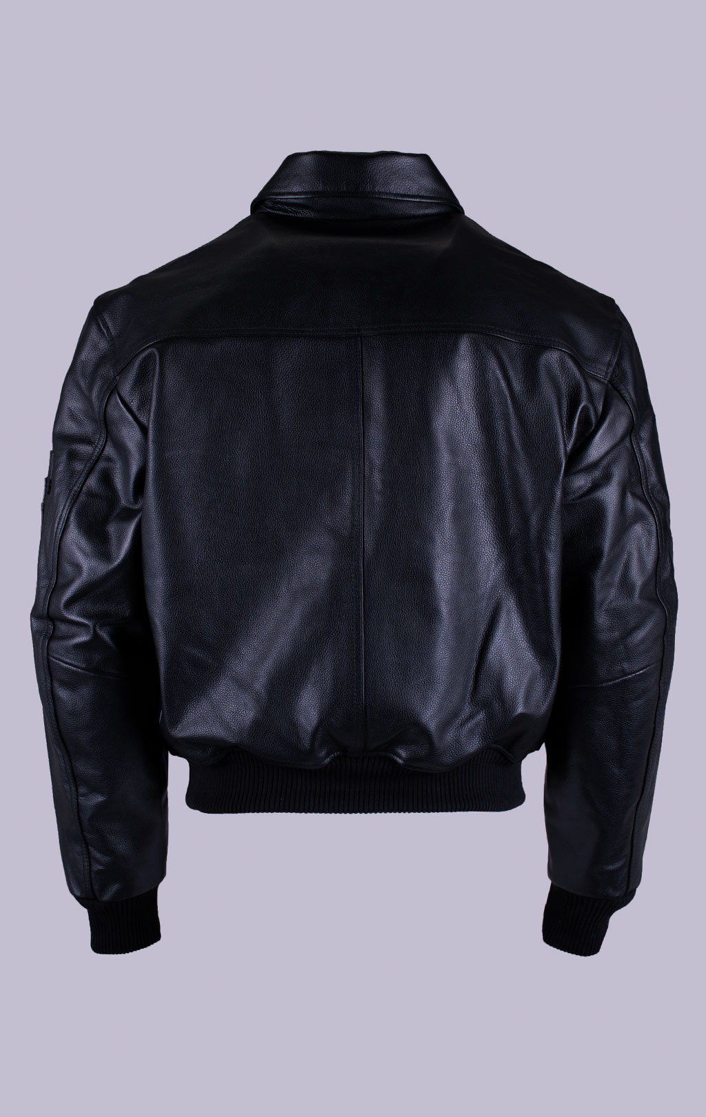 Куртка лётная ALPHA INDUSTRIES CWU Leather HERITAGE black 