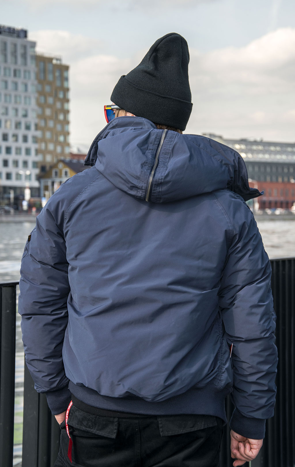 Аляска ALPHA INDUSTRIES ALTITUDE N-2B FW 23/24 m rep. blue 