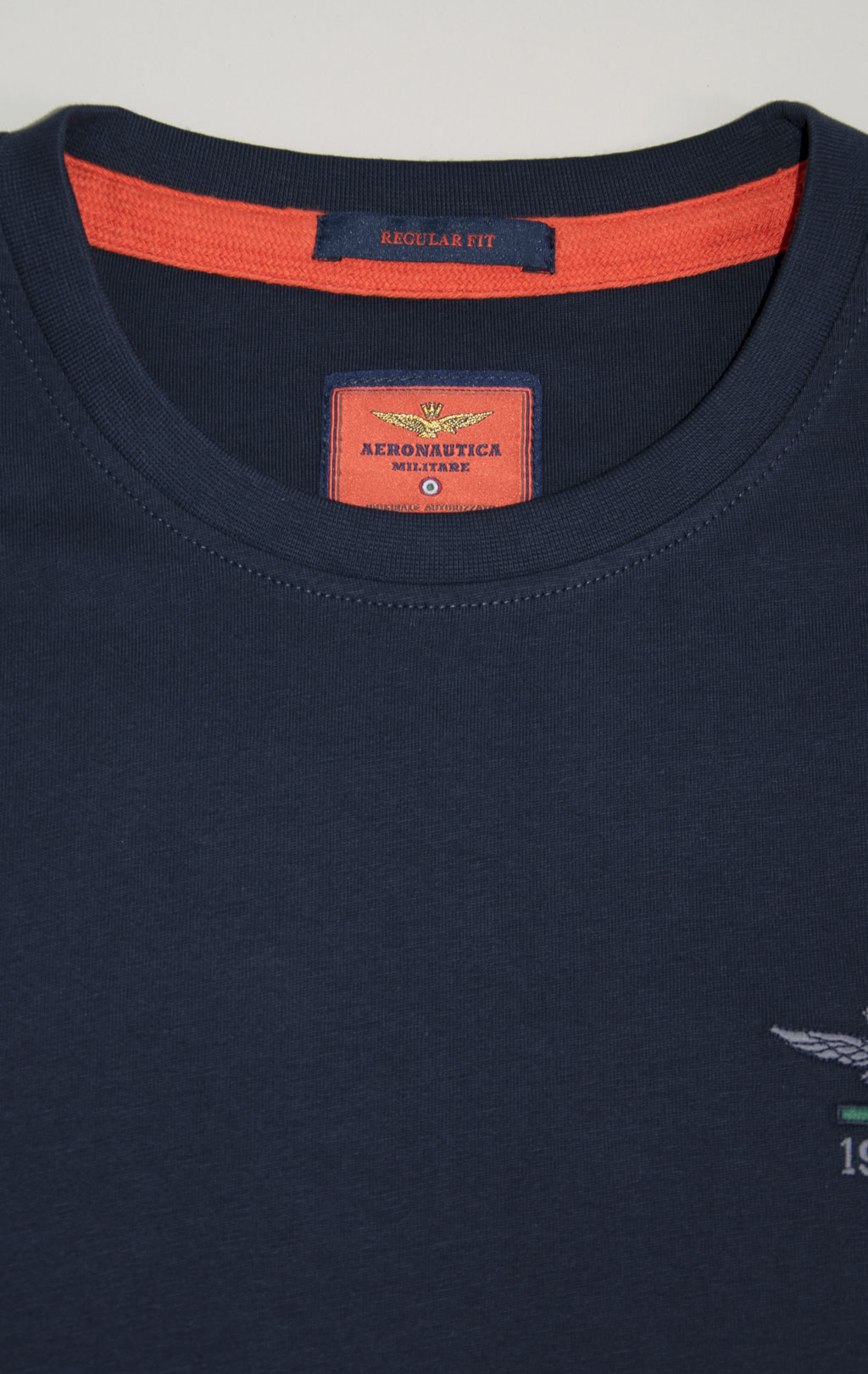 Футболка AERONAUTICA MILITARE big size FW 24/25/BD dark blue (TS 2301) 