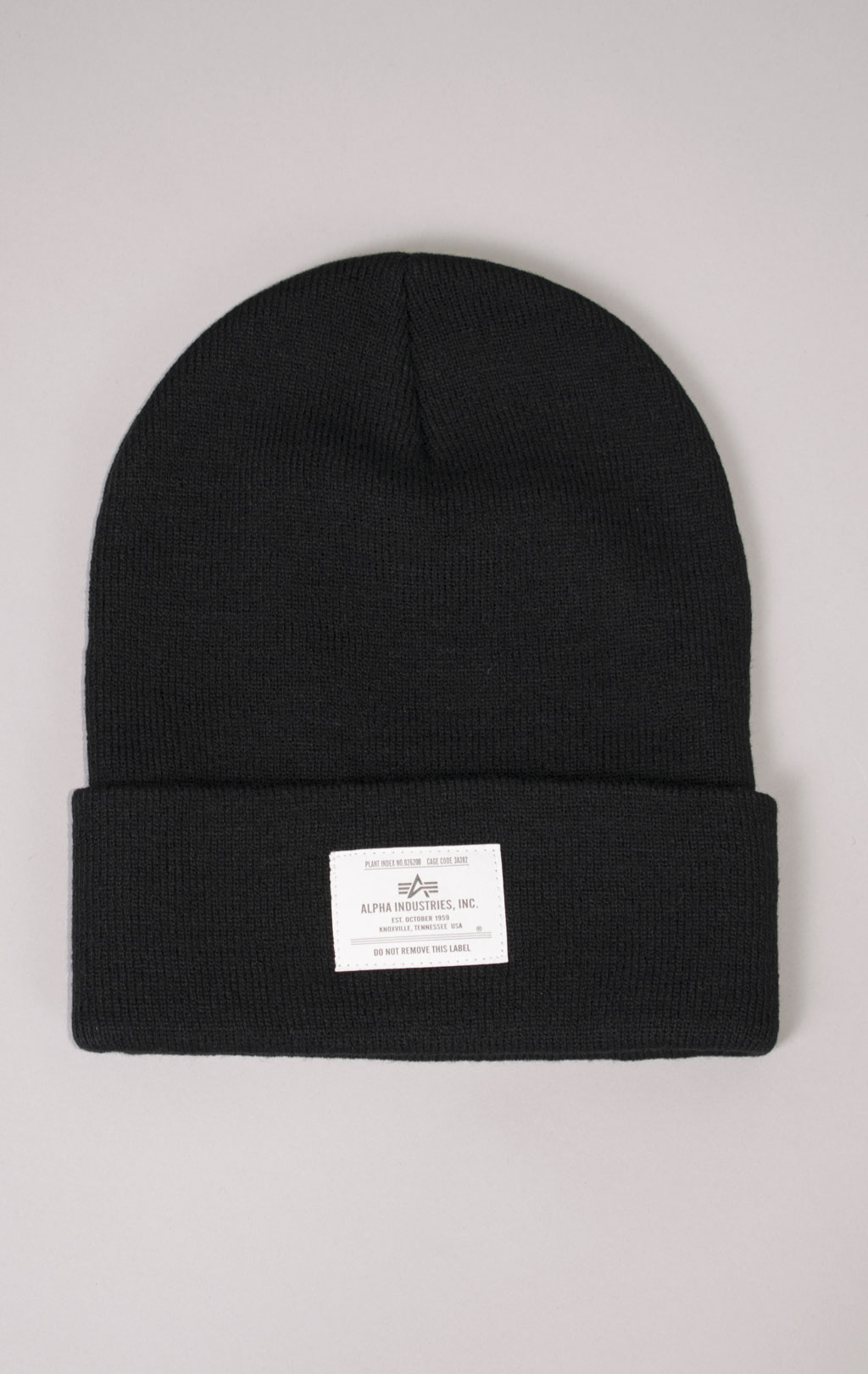 Шапка ALPHA INDUSTRIES ESSENTIAL BEANIE FW 23/24 black 