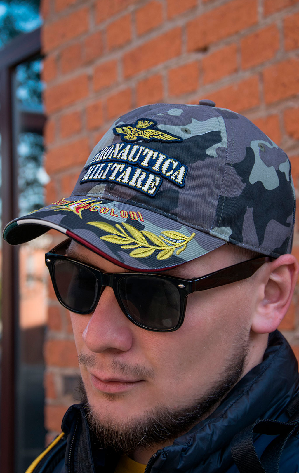 Бейсболка AERONAUTICA MILITARE FW 20/21/CN camouflage (HA 1057) 