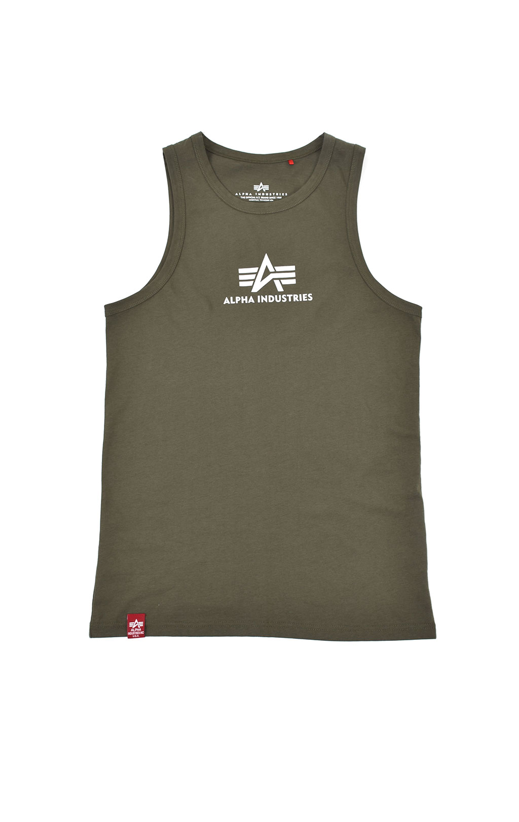 Майка ALPHA INDUSTRIES BASIC TANK dark olive 