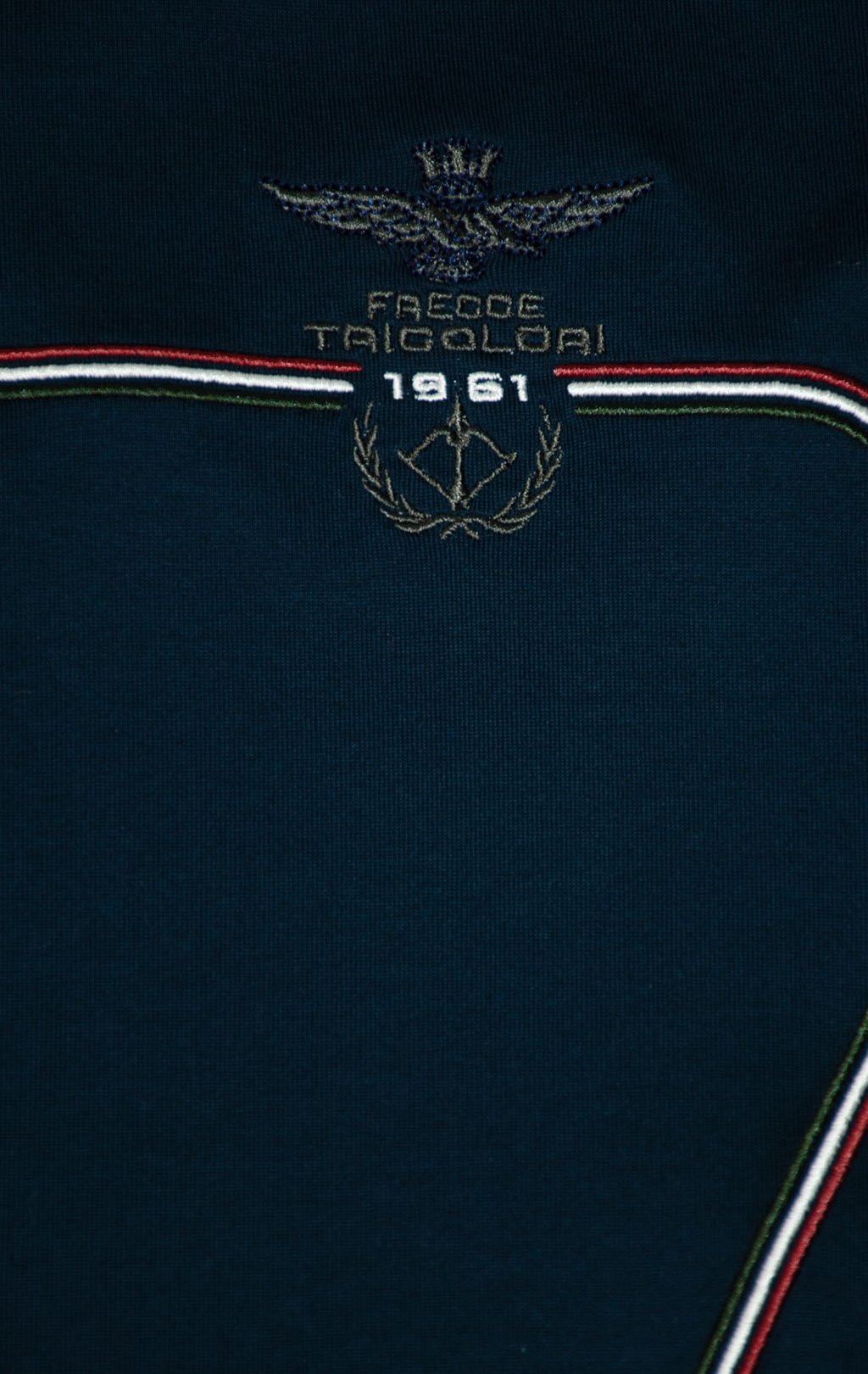 Футболка-поло AERONAUTICA MILITARE SS 25 m/BD blue navy (PO 1862) 