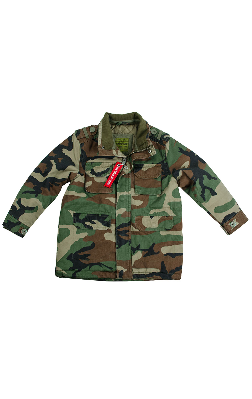 Детская куртка RANGER camo woodland 