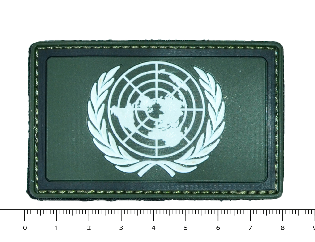 Нашивка ПВХ Fostex UN на липучке green 